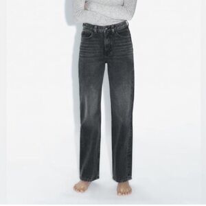 Zara Jeans Women’s 6 High Rise Straight Denim 31” Baggy CL